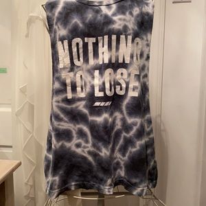 Tie dye forever 21 muscle T